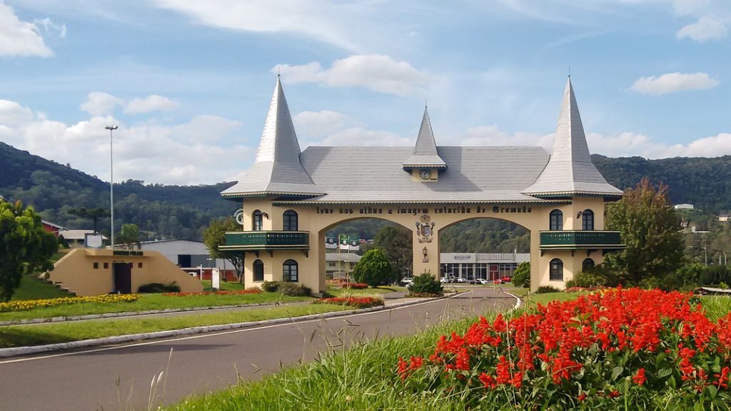 Pórtico de Gramado via Taquara